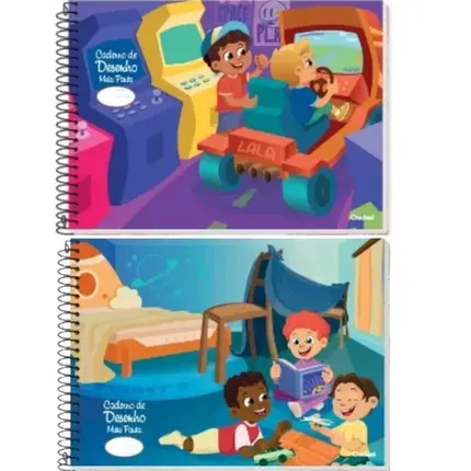 CADERNO MEIA PAUTA TURMA DA LALA CREDEAL