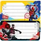 ETIQUETA ADESIVA HOMEM ARANHA C/8 TILIBRA
