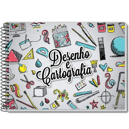 CADERNO DE DESENHO FLEXIVEL C/48 CREDEAL