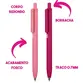 CANETA 0.5 GEL ALL ROSE TRIS