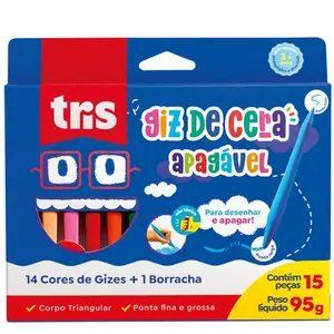 GIZ CERA APAGAVEL C/14 + BORRACHA TRIS
