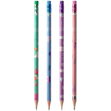LAPIS C/ BORRACHA JOY TRIS