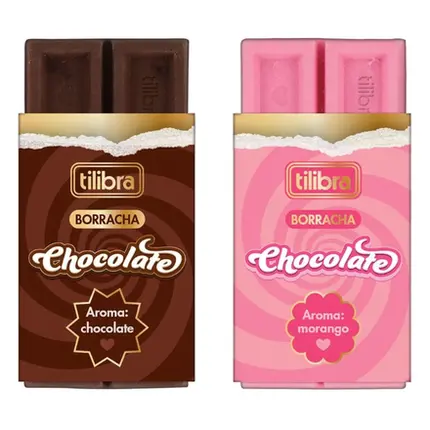BORRACHA CHOCOLATE TILIBRA