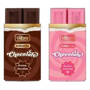 BORRACHA CHOCOLATE TILIBRA