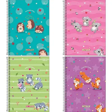 CADERNO 1MT HOLLY TILIBRA