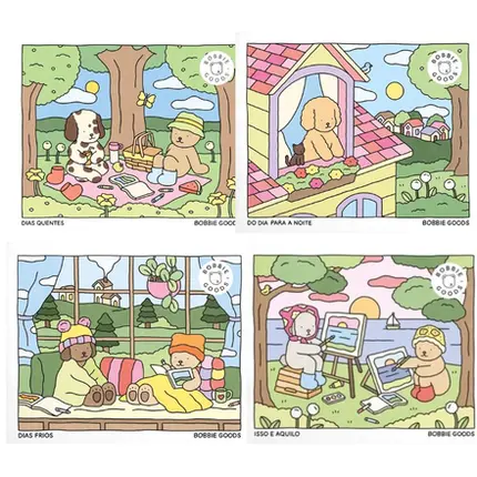 LIVRO DE COLORIR BOBBIE GOODS