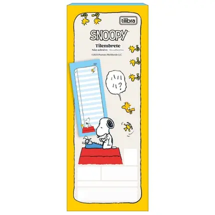 TILEMBRETE SNOOPY 82X209MM 50FLS TILIBRA