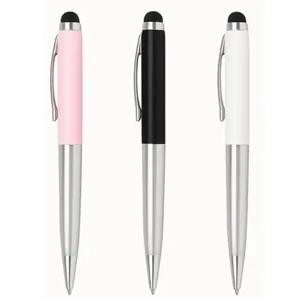 CANETA 1.0 COM TOUCH GLAM BRW
