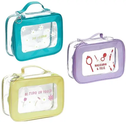 NECESSAIRE TRANSPARENTE QUALIS