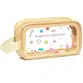 NECESSAIRE RETANGULAR TRANSPARENTE QUALIS