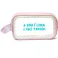 NECESSAIRE RETANGULAR TRANSPARENTE QUALIS
