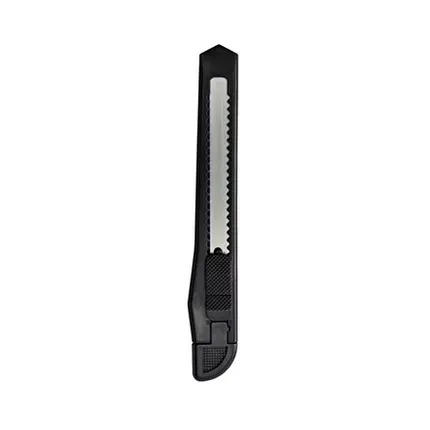 ESTILETE LARGO PLASTICO 18MM BAZZE