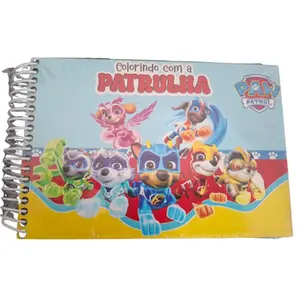 CADERNO DE COLORIR PATRULHA CANINA