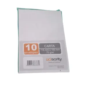 ENVELOPE CARTA C/10 SCRITY