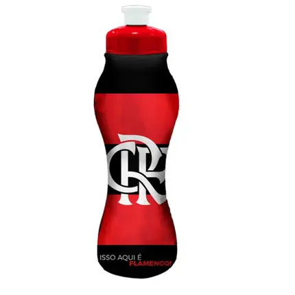 GARRAFA SLEEVE 450ML FLAMENGO KIT