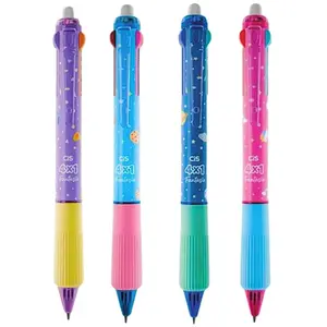 CANETA 4 CORES GEL APAGAVEL FANTASIA CIS