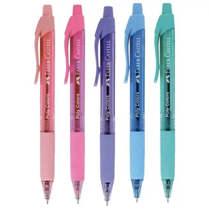 CANETA  0.7 POLY COLORS FABER CASTELL