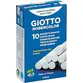 GIZ ESCOLAR BRANCO C/10 GIOTTO