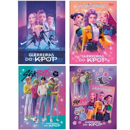 CADERNO BROCHURA GUERREIRAS DO K-POP TILIBRA