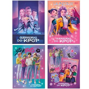 CADERNO BROCHURA GUERREIRAS DO K-POP TILIBRA