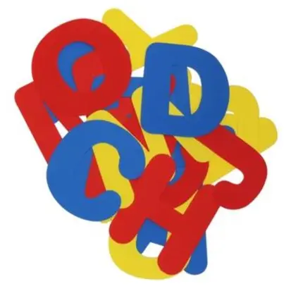 ALFABETO EVA LETRAS 8CM IBEL