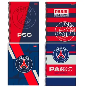 CADERNO 1MT PARIS SAINT GERMAIN FORONI