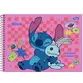 CADERNO DE DESENHO STITCH FORONI