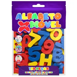 ALFABETO EVA LETRAS C/150 MAKE+