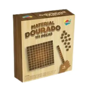 MATERIAL DOURADO C/111 PECAS AQUARELA