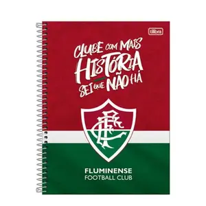 CADERNO 1MT FLUMINENSE TILIBRA