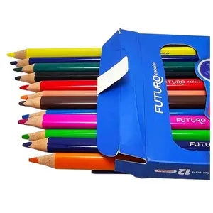 LAPIS DE COR JUMBO 15CM C/12