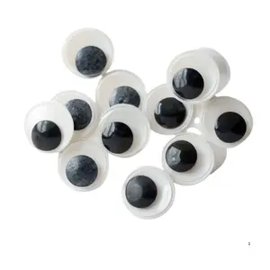 OLHO MOVEL 20MM PRETO C/50 KIT